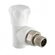 Кран вентильный для радиатора угловой VALTEC VTp.718.V - 20 x 1/2" (Пайка/НР, для полипропилен.труб)