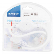 03-41 Монтажный комплект для одноцветной светодиодной ленты 220В, smd 2835, 60 д/м, IP44