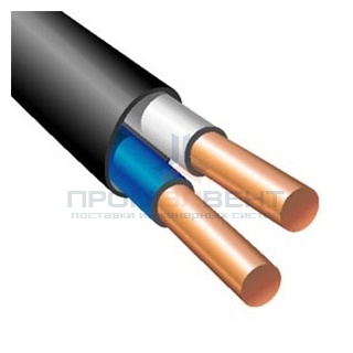 Кабель силовой ВВГнг(А) 2х6,0 плоский ГОСТ 31996 (Электрокабель НН)