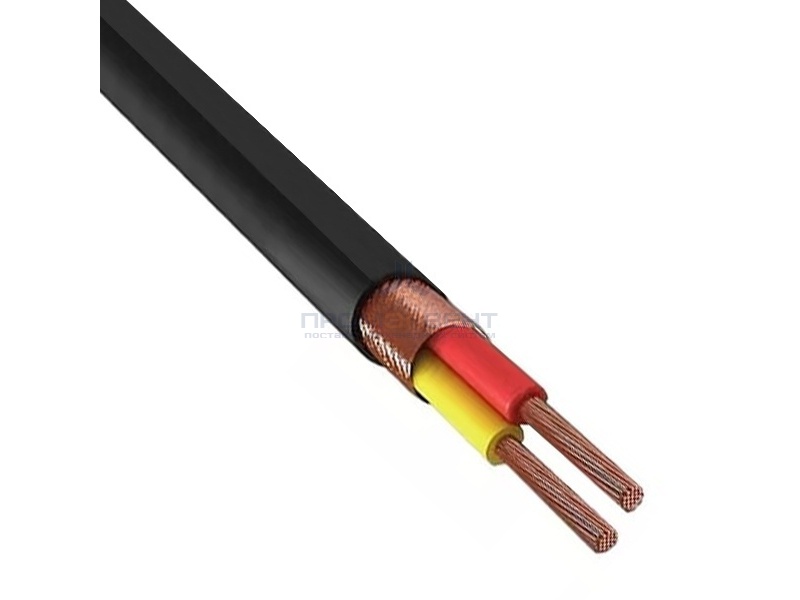 Кабель микрофонный экранированный КММ 2х0,35  [бухта 300м]