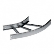 Угол горизонтальный 45? 100x400 R600, цинк-ламельный