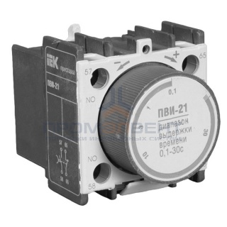 Приставка ПВИ-21 задержка на выключении 0,1-30сек. 1Н.З+1Н.О ИЭК