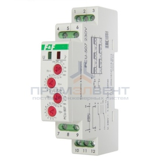 Реле времени многофункциональное PCU-507 0.1с - 24дн., 8А, 2NO/NC