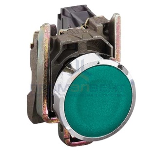 Кнопка Schneider Electric XB4BA31 с возвратом 22мм зеленая