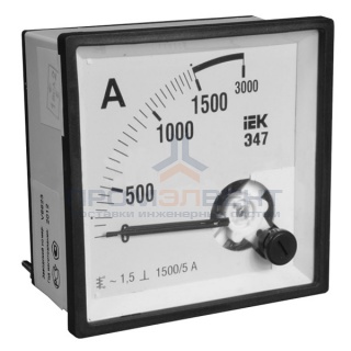 Амперметр Э47 3000/5А кл. точн. 1,5 96х96мм
