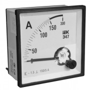 Амперметр Э47 300/5А кл. точн. 1,5 96х96мм